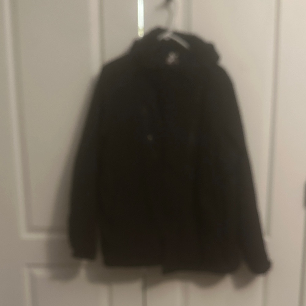 Mens Black Snow Jacket